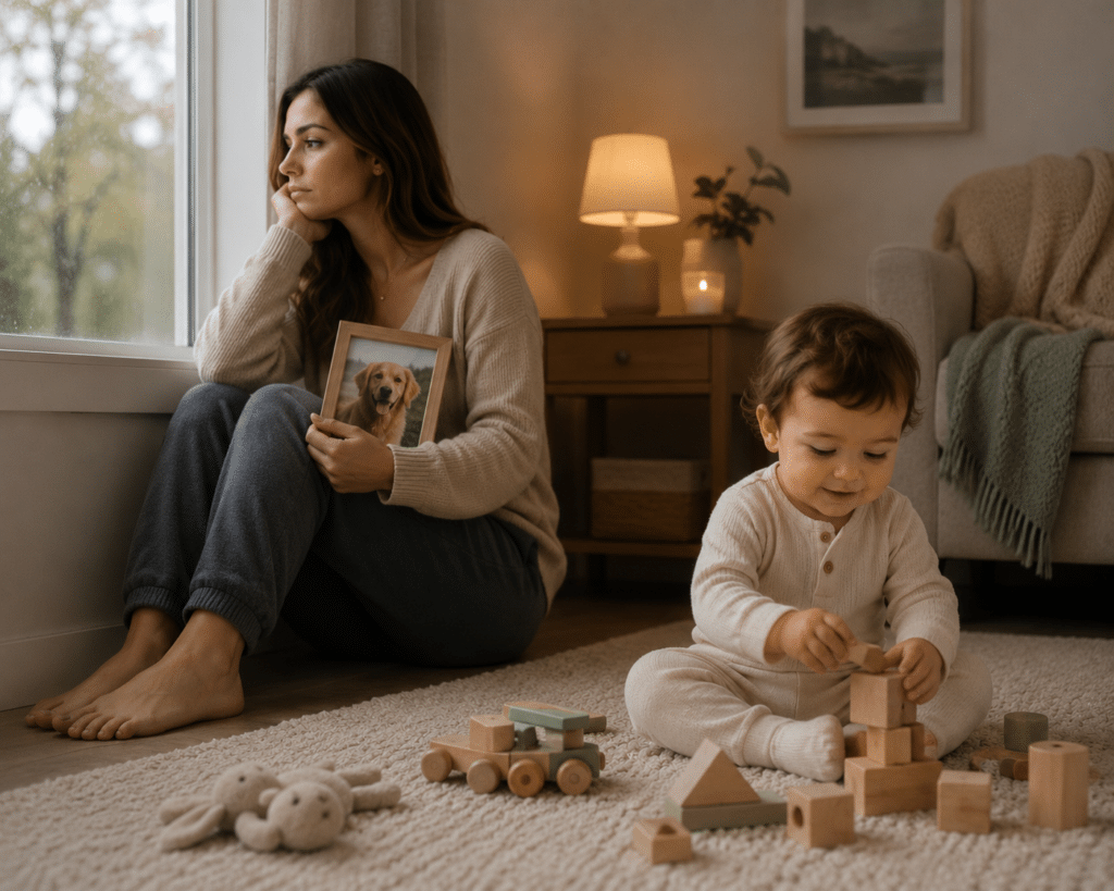 What Nobody Tells You About Grief When You Lose a Pet After Having Kids