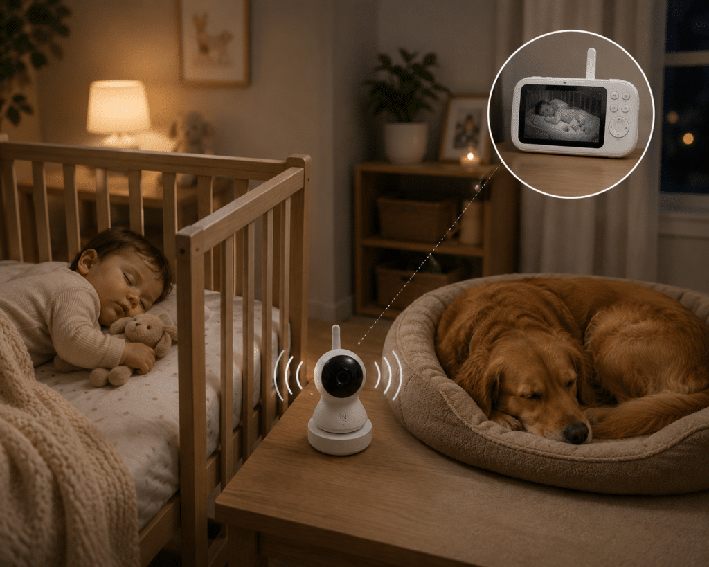 The Baby Monitor Trick That Also Calms an Anxious Dog