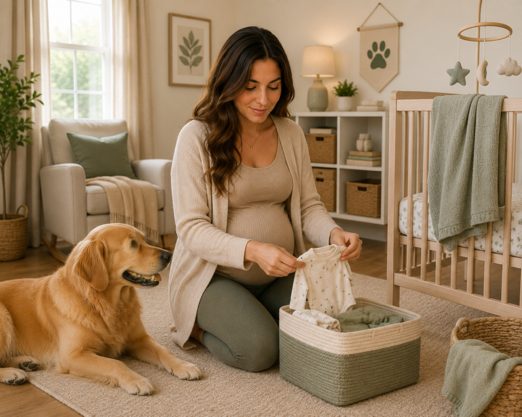 Nursery Prep With a Dog in the House: What Actually Needs to Change