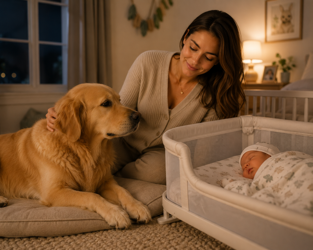 Is It Safe for My Baby If My Dog Sleeps in Their Room?