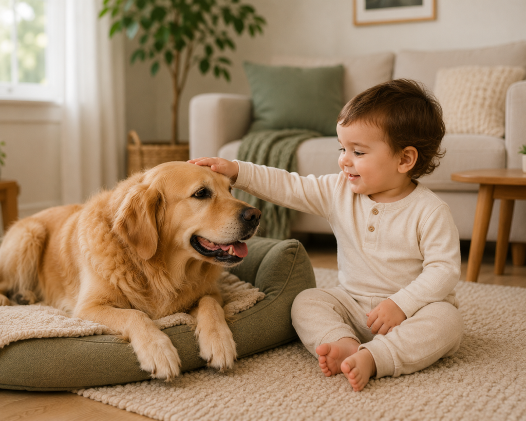 Teaching a Toddler to Respect the Dog’s Space (Not Just the Other Way Around)